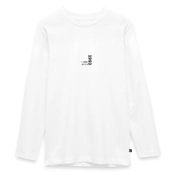 30th Birthday Man Woman 30 Years 1993 Geschenkidee - Teenager Premium Bio Langarmshirt - Weiß - Vorne - AI Model Kid Female (0cm)