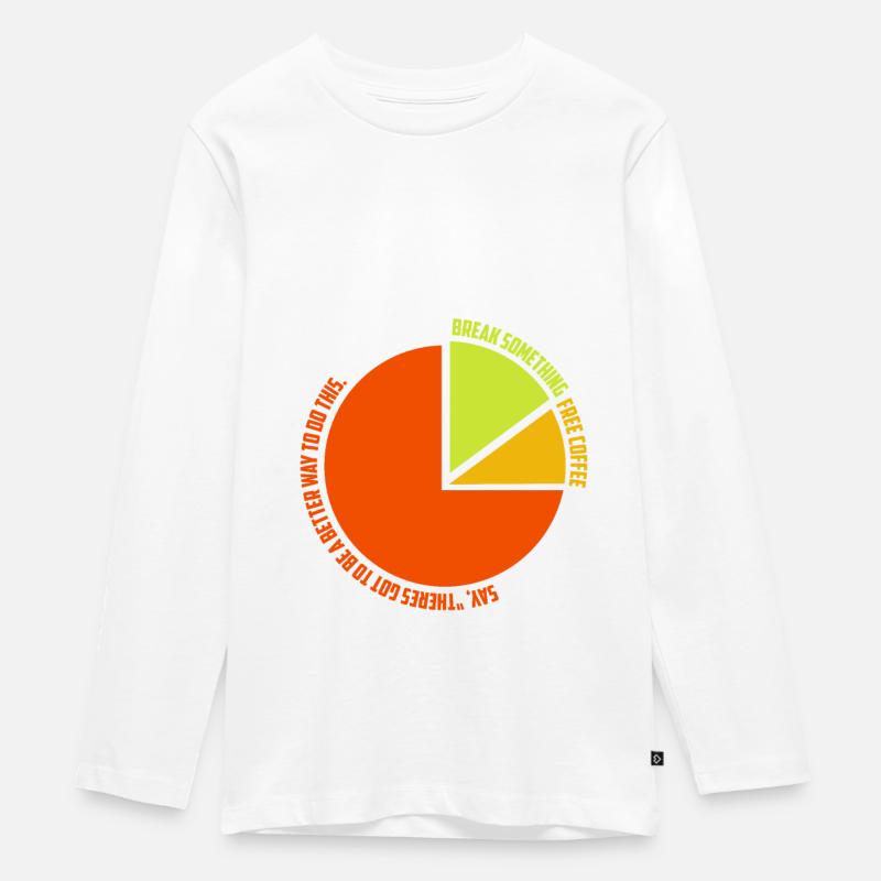 Engineer Geschenkidee - Teenager Premium Bio Langarmshirt - Weiß