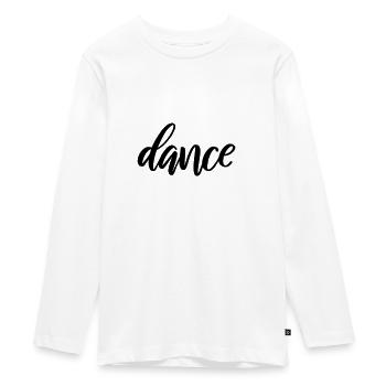 Ballet ballerina dancing dance school nutcracker - Teenager Premium Organic Long Sleeve Shirt - white - Front - AI Model Kid Female (0cm)