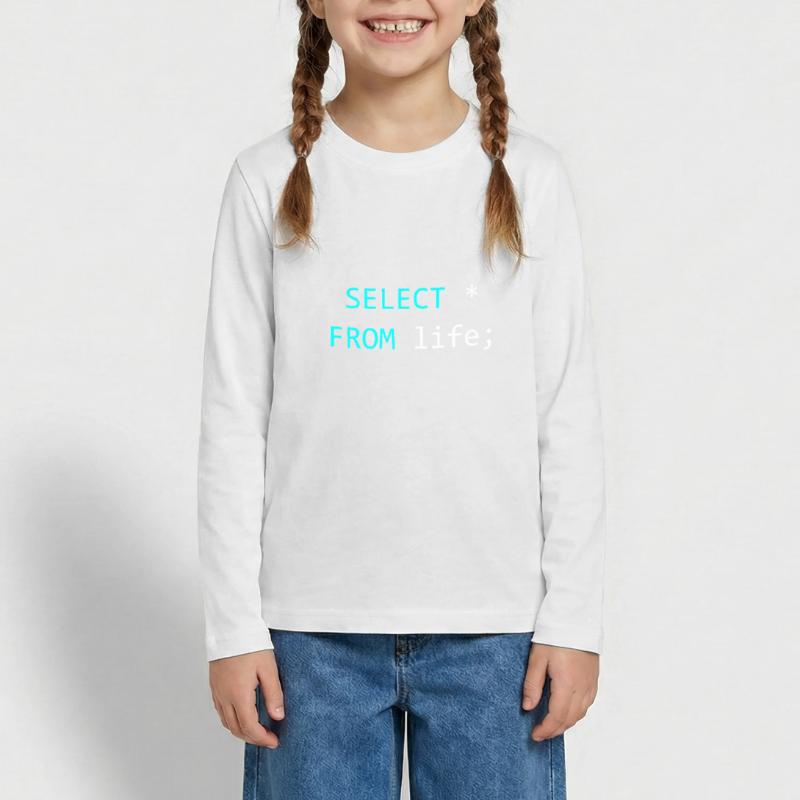 Idée de cadeau pour le codeur SQL T-shirt manches longues Premium Ado