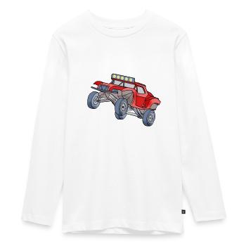 Cooles Strandbuggy Modellauto UTV RC Auto Geschenk - Teenager Premium Bio Langarmshirt - Weiß - Vorne - AI Model Kid Female (0cm)