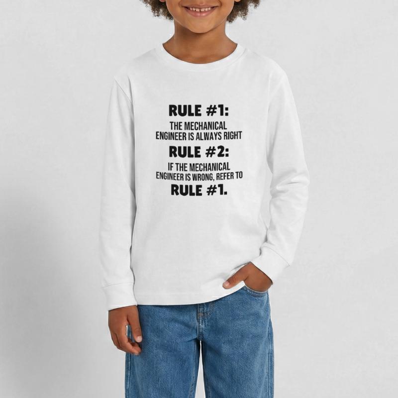 Mechanical Engineer Gift Mechanical Engineering Student Teenager Premium Organic Long Sleeve Shirt