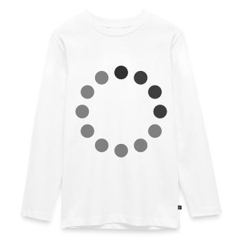 Loading loading icon - Teenager Premium Organic Long Sleeve Shirt - white - Front - AI Model Kid Female (0cm)