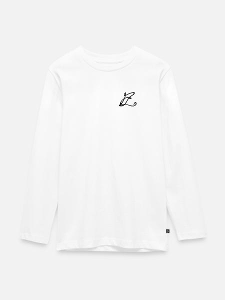 FINELINES ORLO - Teenager Premium Bio Langarmshirt - Weiß