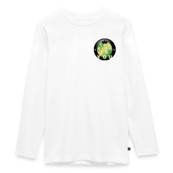 Vêtement The KING - T-shirt manches longues Premium Ado - blanc - Devant - AI Model Kid Female (0cm)