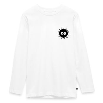 Corona Noir - T-shirt manches longues Premium Ado - blanc - Devant - AI Model Kid Female (0cm)