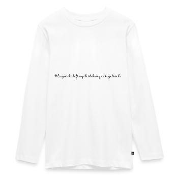 Mary Poppins - Superkalifragilistikexpialigetisch - Teenager Premium Bio Langarmshirt - Weiß - Vorne - AI Model Kid Female (0cm)