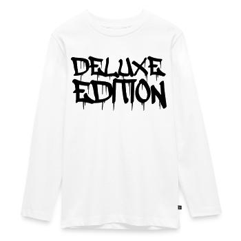 Édition Deluxe - T-shirt manches longues Premium Ado - blanc - Devant - AI Model Kid Female (0cm)