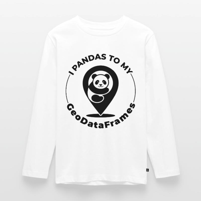 GeoDataFrames Pandas GIS Python Programmierung Teenager Premium Bio Langarmshirt