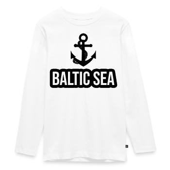 Baltic Sea - Teenager Premium Bio Langarmshirt - Weiß - Vorne - AI Model Kid Female (0cm)