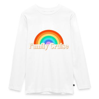 Croisière familiale - T-shirt manches longues Premium Ado - blanc - Devant - AI Model Kid Female (0cm)