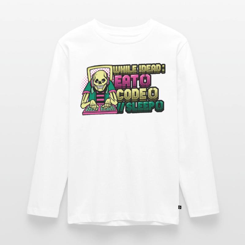 Programmer,Computer Programmer,Joke Teenager Premium Organic Long Sleeve Shirt