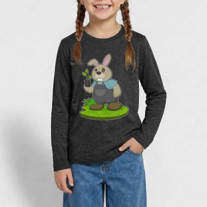 Plantule d’éleveur de lapins T-shirt manches longues Premium Ado