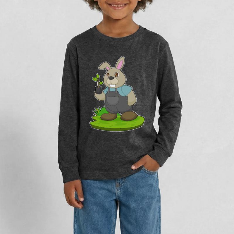 Plantule d’éleveur de lapins T-shirt manches longues Premium Ado