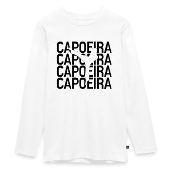 Capoeira - T-shirt manches longues Premium Ado - blanc - Devant - AI Model Kid Female (0cm)