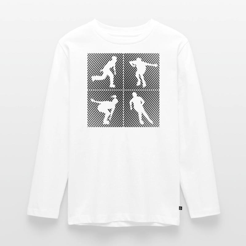 Rollers Rollers Rollers Rollers T-shirt manches longues Premium Ado