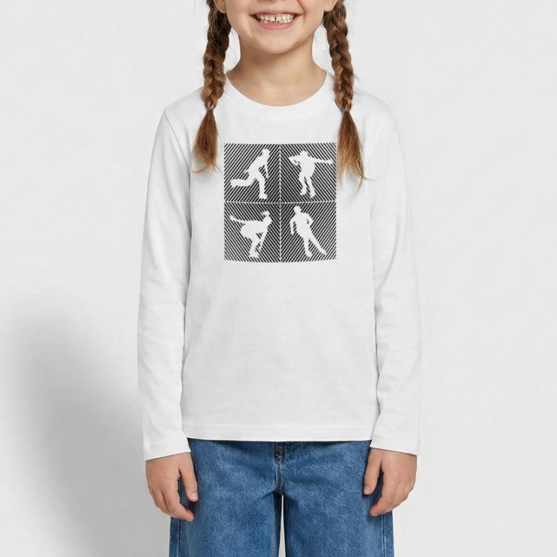 Rollers Rollers Rollers Rollers T-shirt manches longues Premium Ado