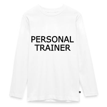Personal trainer - T-shirt manches longues Premium Ado - blanc - Devant - AI Model Kid Female (0cm)