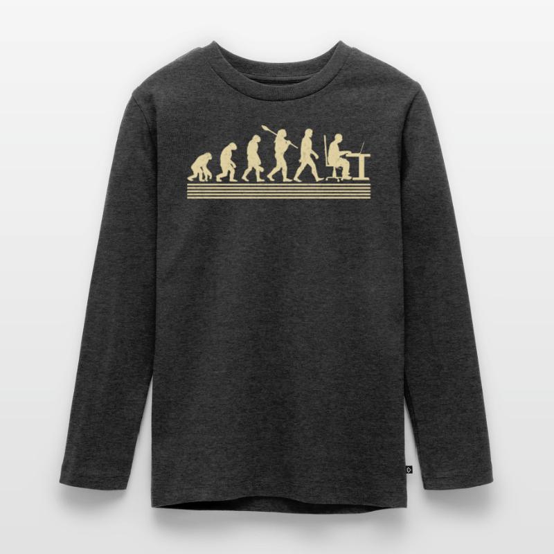 Software-developer-evolution Teenager Premium Organic Long Sleeve Shirt