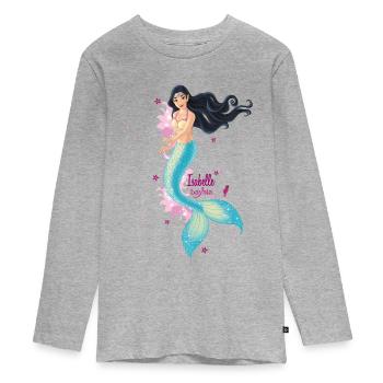 Schleich bayala Isabelle - T-shirt manches longues Premium Ado - gris chiné - Devant