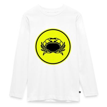 Animal cancéreux - T-shirt manches longues Premium Ado - blanc - Devant - AI Model Kid Female (0cm)