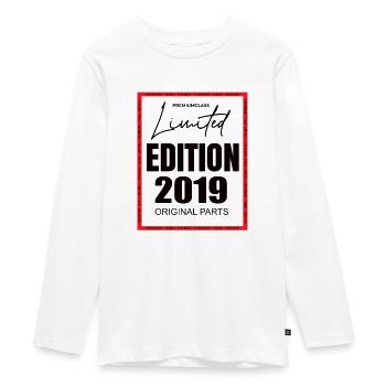 Édition limitée 2019 - T-shirt manches longues Premium Ado - blanc - Devant - AI Model Kid Female (0cm)