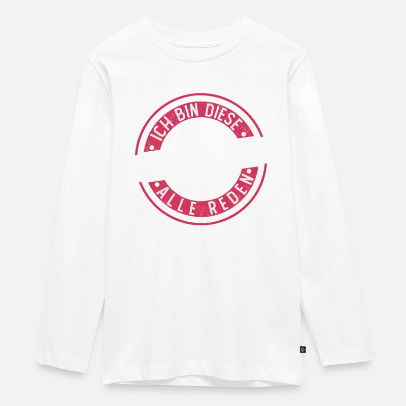 Jennifer Geschenkidee Geschenk Geburtstag - Teenager Premium Bio Langarmshirt - Weiß