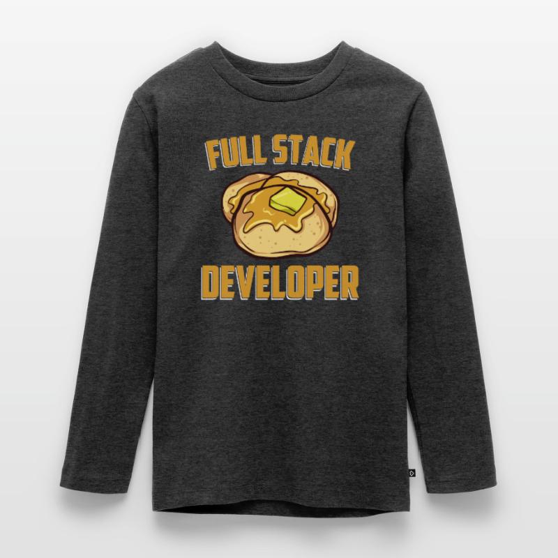 Full Stack Developer - Logiciel informatique T-shirt manches longues Premium Ado