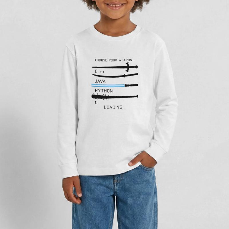 Coding Java Programmierer Beruf Geschenk Teenager Premium Bio Langarmshirt