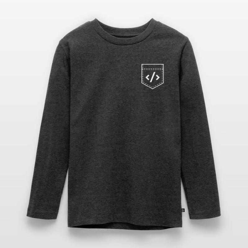 Hacking Programmer Hacker Code Coding Gift Teenager Premium Organic Long Sleeve Shirt