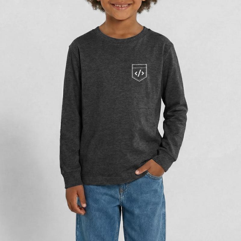 Hacking Programmierer Hacker Code Coding Geschenk Teenager Premium Bio Langarmshirt