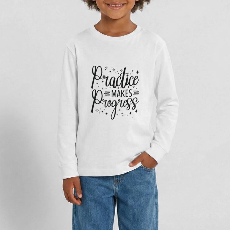 Student Education Studying Progress Study Time Teenager Premium Organic Long Sleeve Shirt