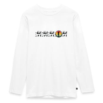 Golf Golf Player Golfing Golf - Teenager Premium Organic Long Sleeve Shirt - white - Front - AI Model Kid Female (0cm)