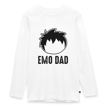 Emo Staff Emo Y2K Emo Goth Gothic Alt Alternative - Teenager Premium Organic Long Sleeve Shirt - white - Front - AI Model Kid Female (0cm)