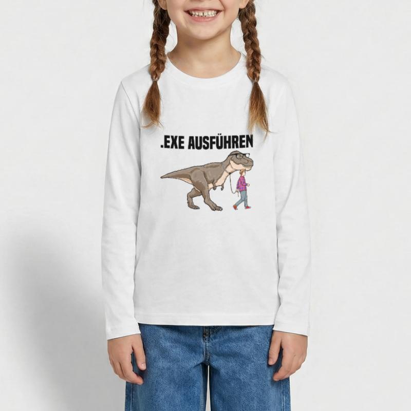 Informatiker Programmierer Sprüche Teenager Premium Bio Langarmshirt
