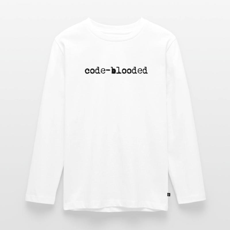 Lustige Code-Blut-Programmier-Codierung - Data Web Teenager Premium Bio Langarmshirt