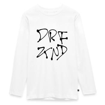 Village child - Teenager Premium Organic Long Sleeve Shirt - white - Front - AI Model Kid Female (0cm)