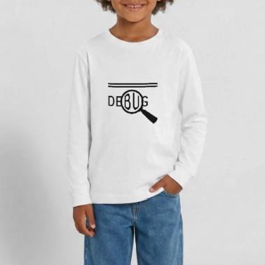 programierer Dev nerd php c c codificatore di debug Maglia a maniche lunghe ecologica premium per ragazzi