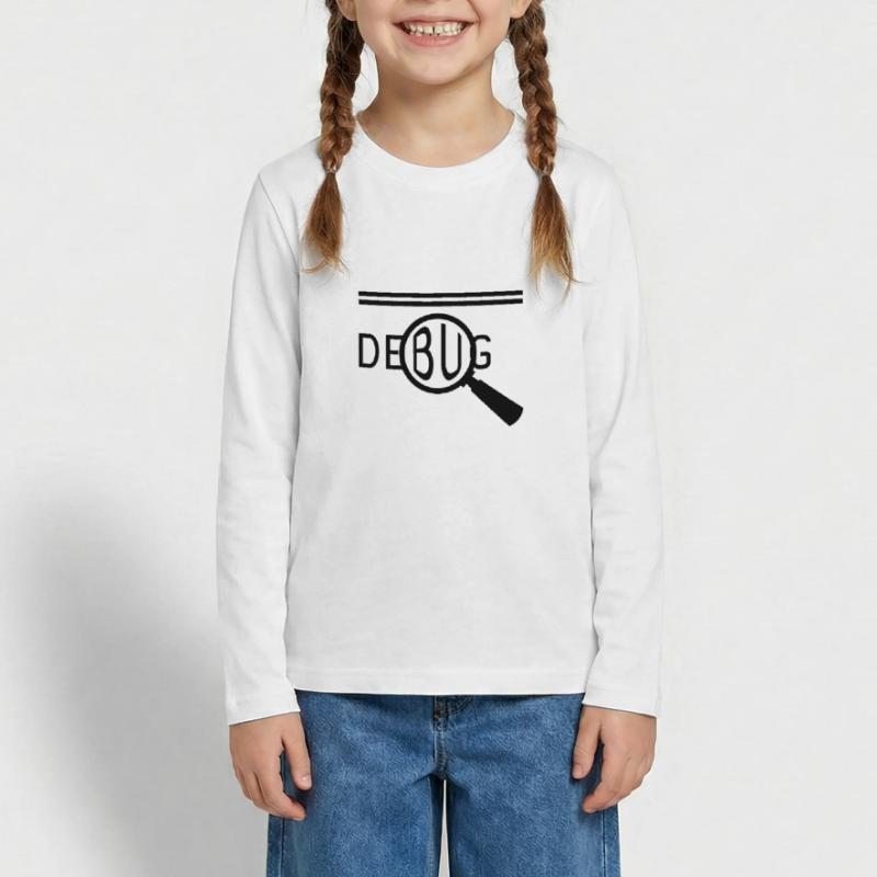 programierer Dev nerd php c c debug coding coder Teenager Premium Bio Langarmshirt