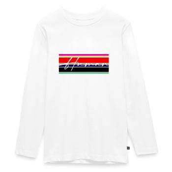 Human Aesthetics Gift - Teenager Premium Organic Long Sleeve Shirt - white - Front - AI Model Kid Female (0cm)