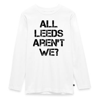 UNE LOI - T-shirt manches longues Premium Ado - blanc - Devant - AI Model Kid Female (0cm)