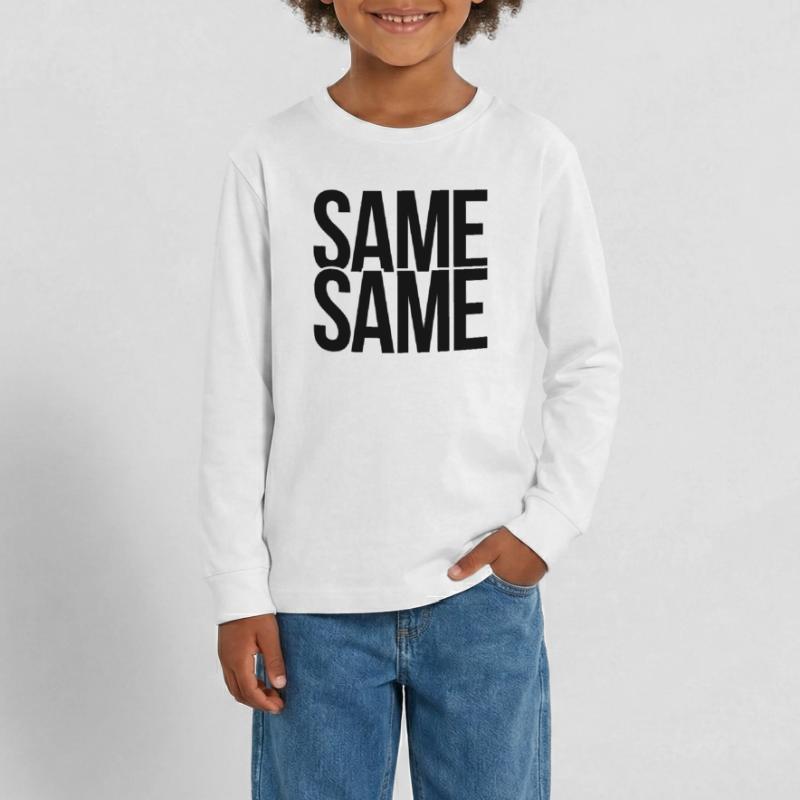 same same Teenager Premium Bio Langarmshirt