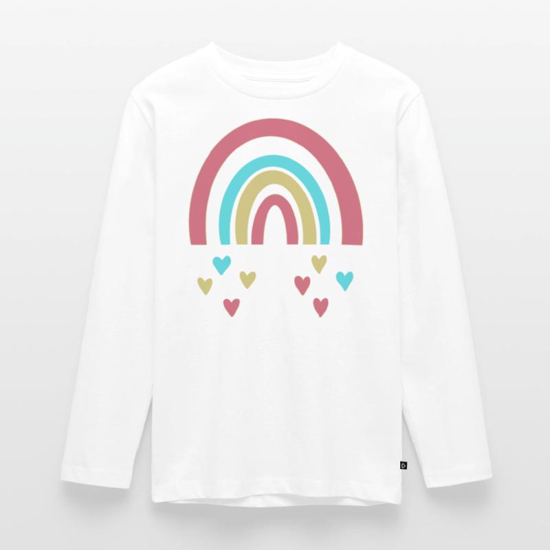 Rainbow Teenager Premium Organic Long Sleeve Shirt