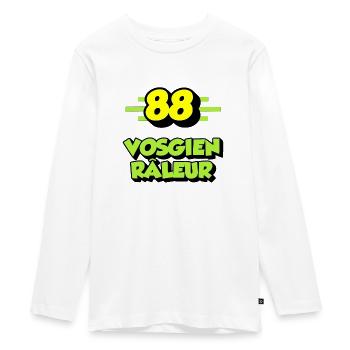 Klagende Vogesen - Teenager Premium Bio Langarmshirt - Weiß - Vorne - AI Model Kid Female (0cm)