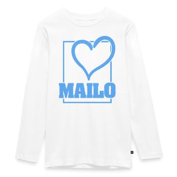Bachelor Mailo - T-shirt manches longues Premium Ado - blanc - Devant - AI Model Kid Female (0cm)