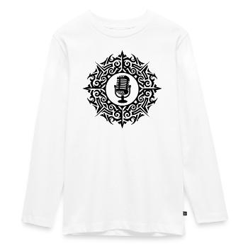 NoxstyllT2 - Teenager Premium Bio Langarmshirt - Weiß - Vorne - AI Model Kid Female (0cm)