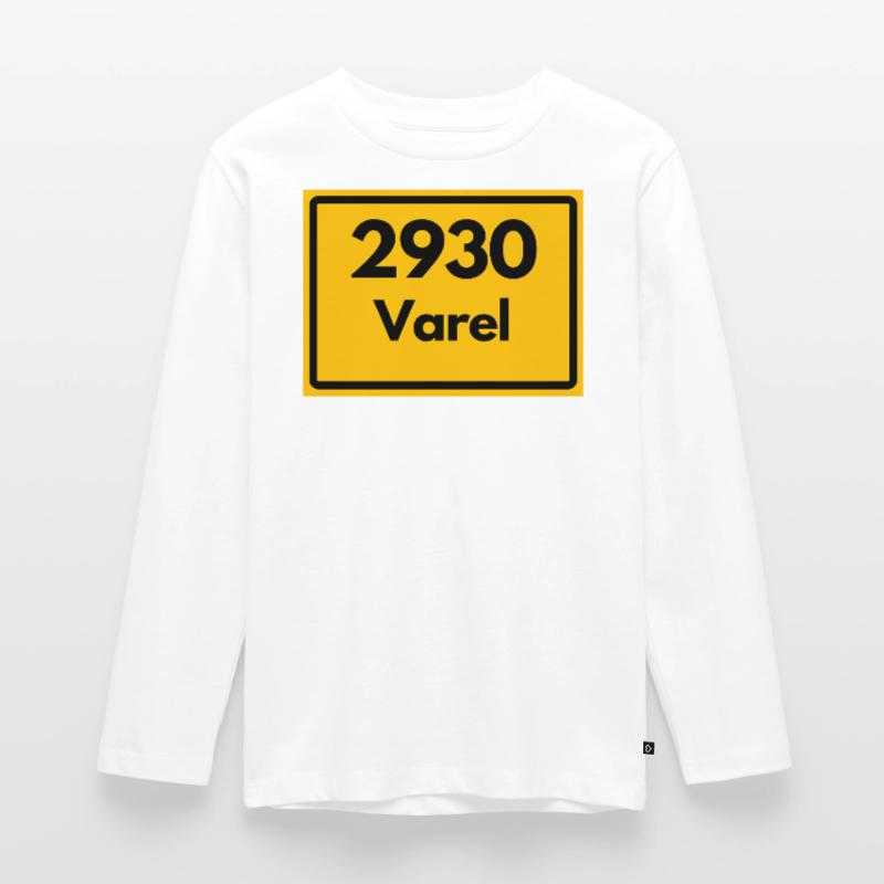 OLD POSTCODE POSTCODE RETRO 2930 VAREL MEER & MÜHLE Teenager Premium Organic Long Sleeve Shirt