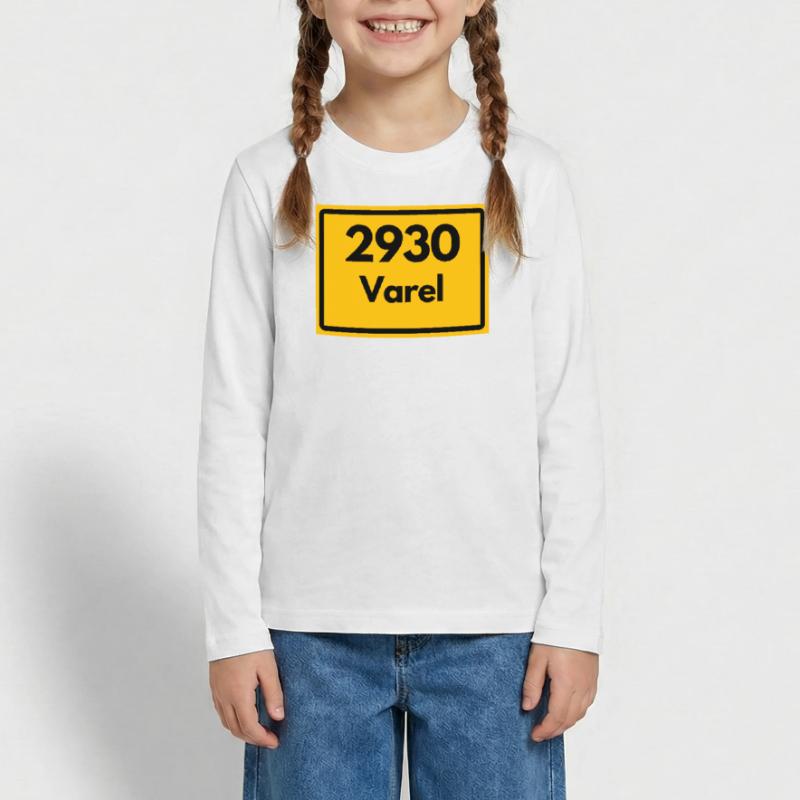OLD POSTCODE POSTCODE RETRO 2930 VAREL MEER & MÜHLE Teenager Premium Organic Long Sleeve Shirt