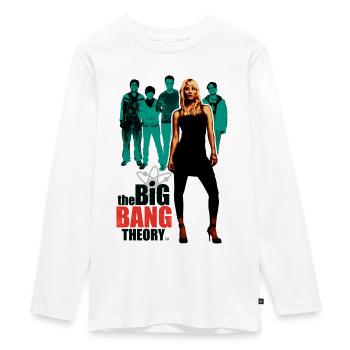 The Big Bang Theory Penny - Teenager Premium Organic Long Sleeve Shirt - white - Front - AI Model Kid Female (0cm)