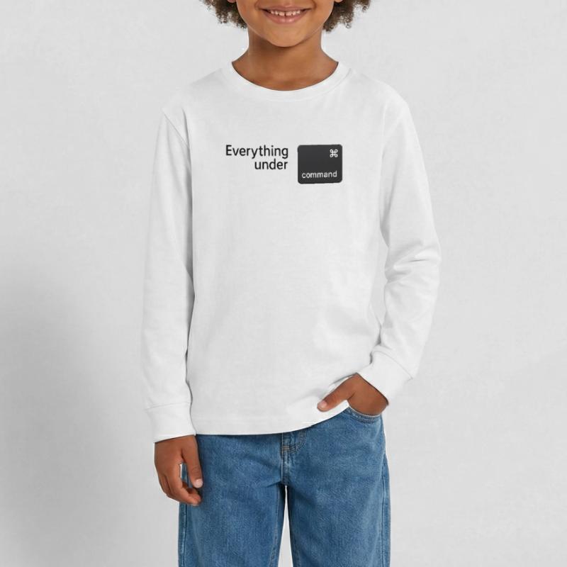 Everything under command Teenager Premium Organic Long Sleeve Shirt